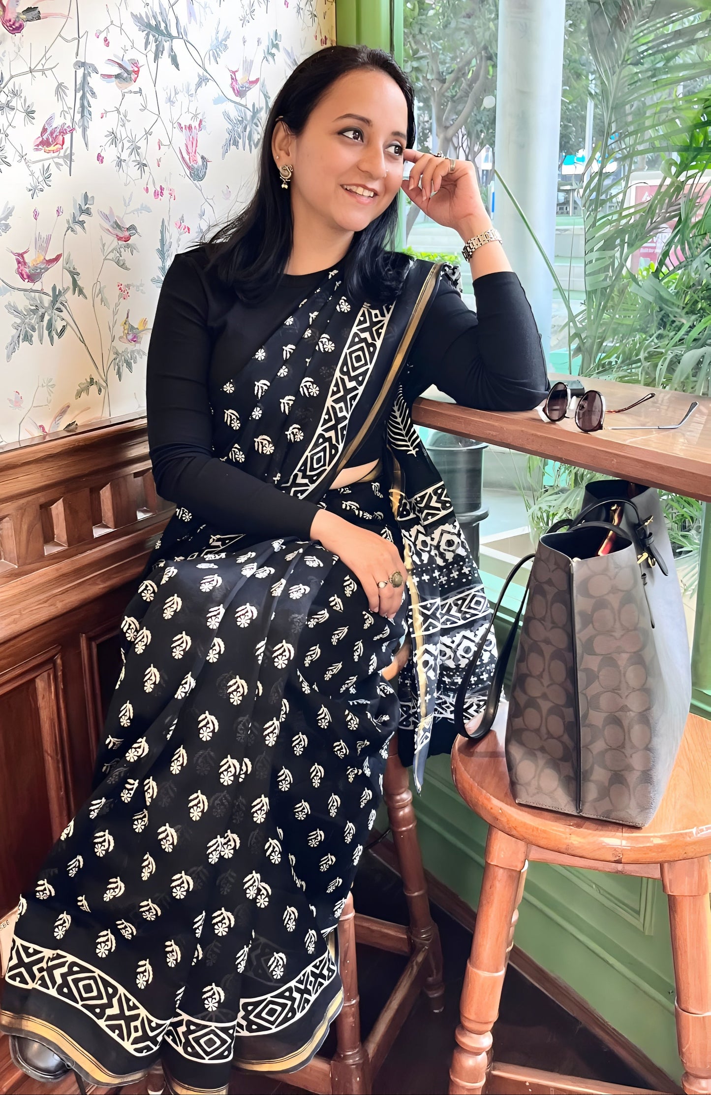 Rashi Chanderi Saree