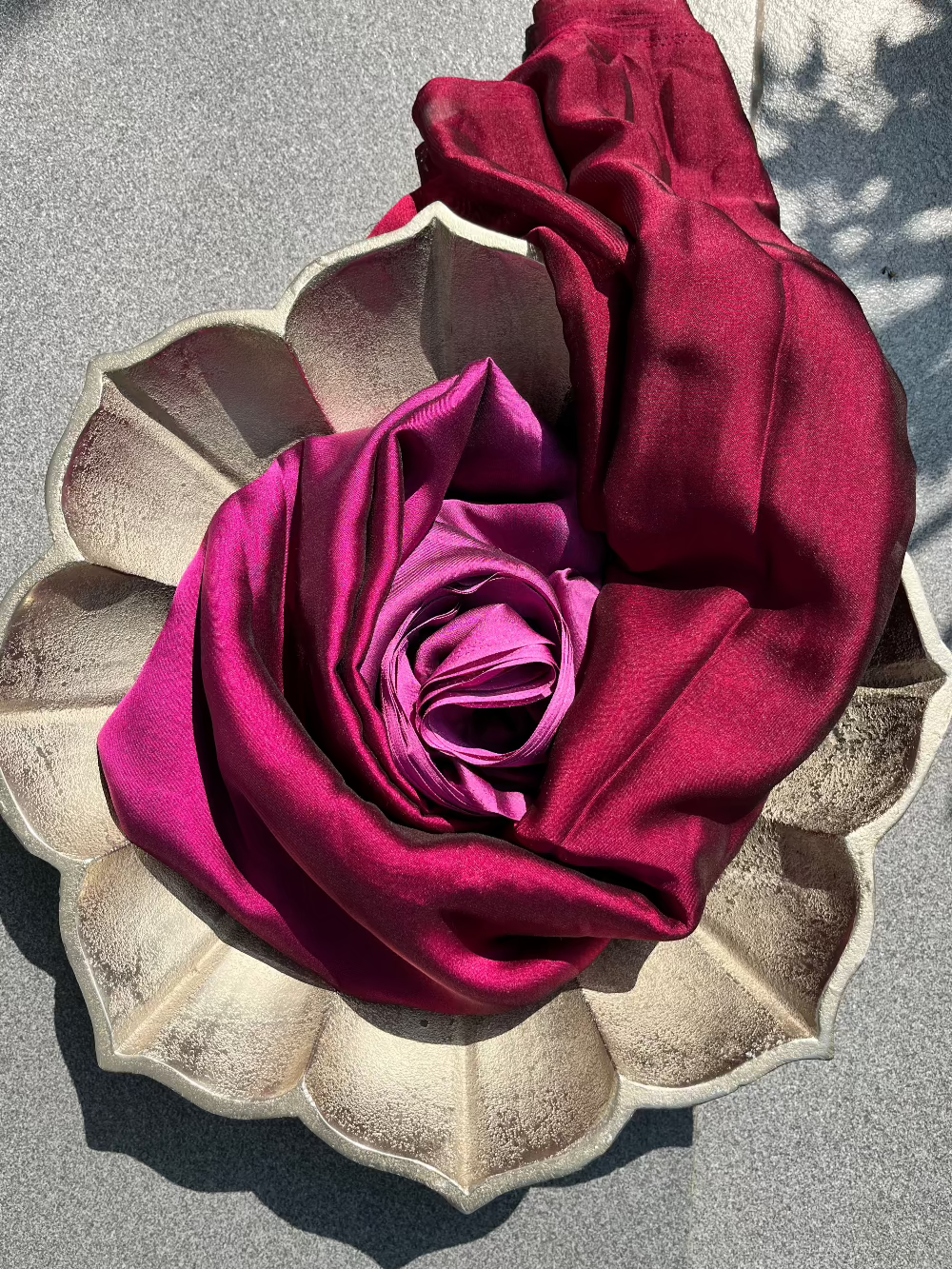 Ombré Georgette Saree