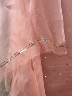 Organza Silk Unstitched Kamdani Festive Suit Set