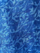 Indigo Checkered Dabu Kota doriya Saree