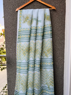 Powder Blue Kota doriya Saree