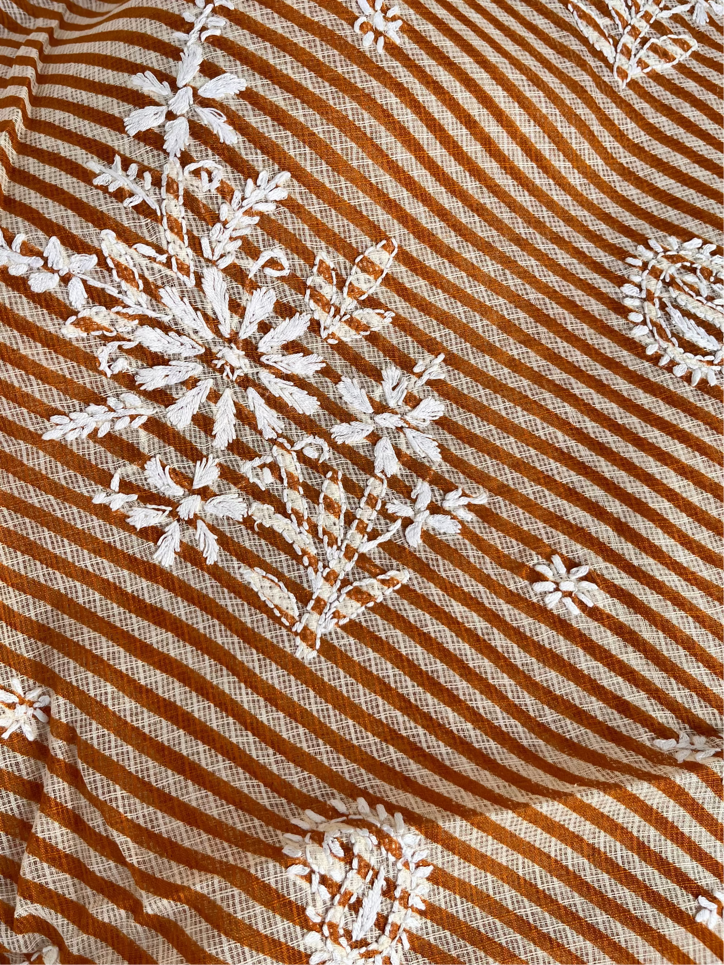 Leheriya Chikankari Kotadoriya Saree