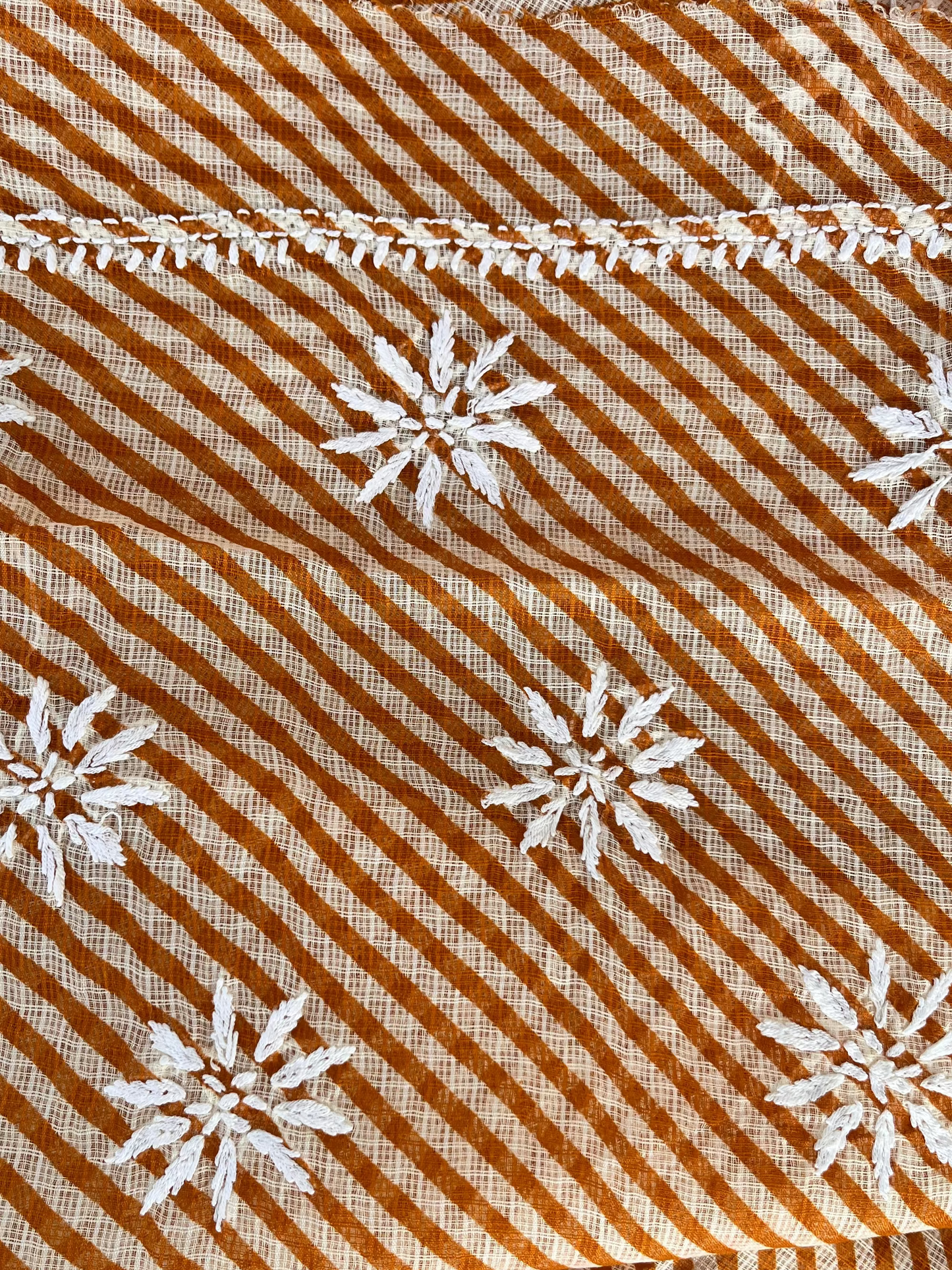 Leheriya Chikankari Kotadoriya Saree