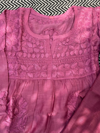 Haley Ombre Chikankari Kids Kurta Set