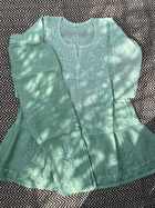 Haley Ombre Chikankari Kids Kurta Set