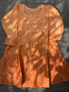 Haley Ombre Chikankari Kids Kurta Set