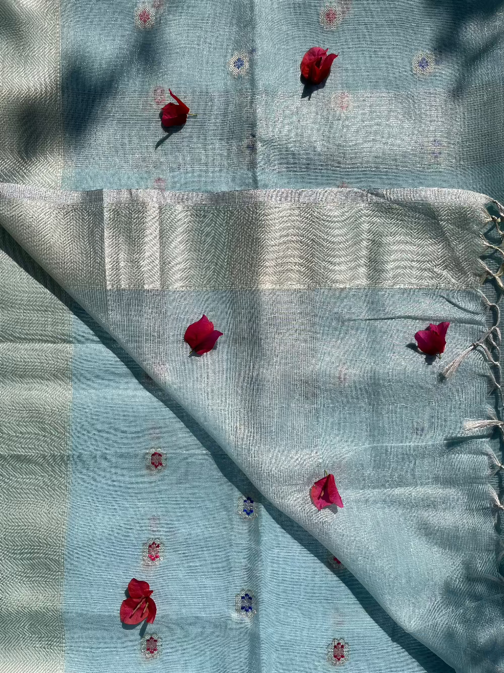 Tissue Zari Sarees