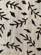 Yellow & Black Chanderi Saree