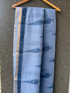 Blue Boota Kota doriya Saree