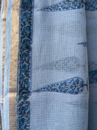 Blue Boota Kota doriya Saree