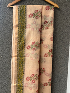 Beige Floral Boota Kota doriya Saree