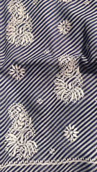 Leheriya Chikankari Kotadoriya Saree
