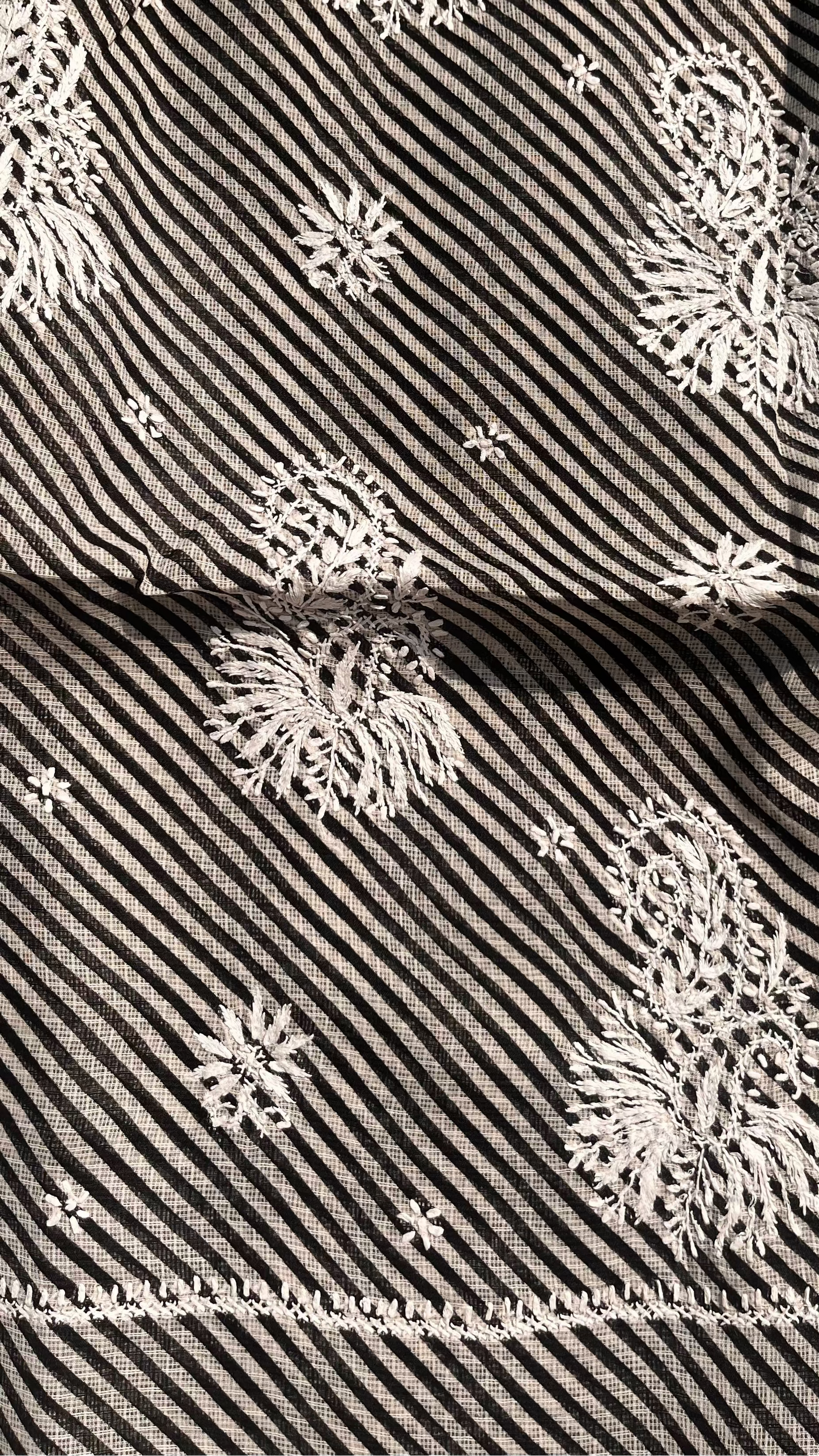 Leheriya Chikankari Kotadoriya Saree