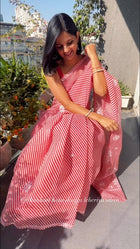 Leheriya Chikankari Kotadoriya Saree